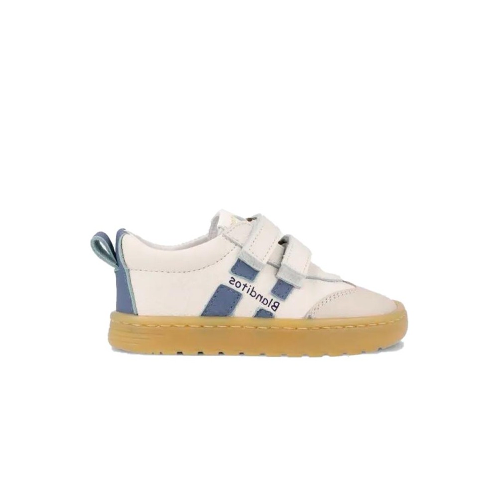 Barefoot Niño Blanditos By Crio's Lisboa Blanco-Azul