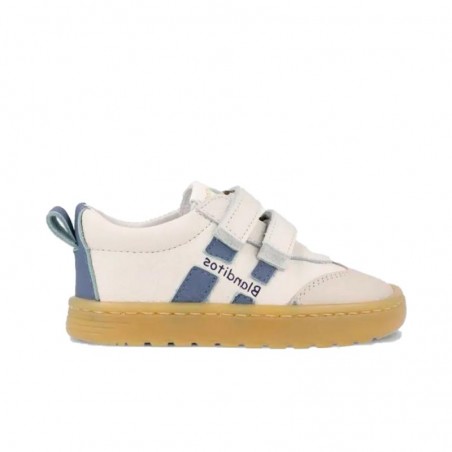 Barefoot Niño Blanditos By Crio's Lisboa Blanco-Azul