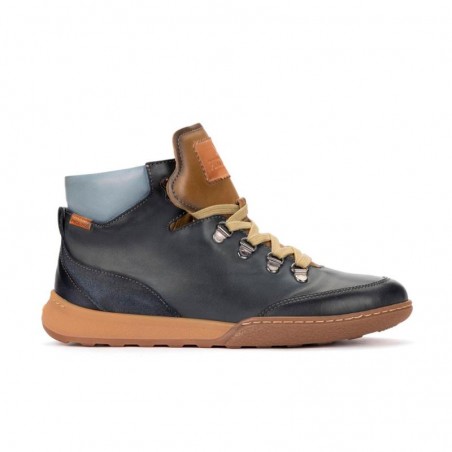Botines Planos Mujer Pikolinos W7C-8582 Marino