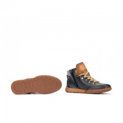 Botines Planos Mujer Pikolinos W7C-8582 Marino