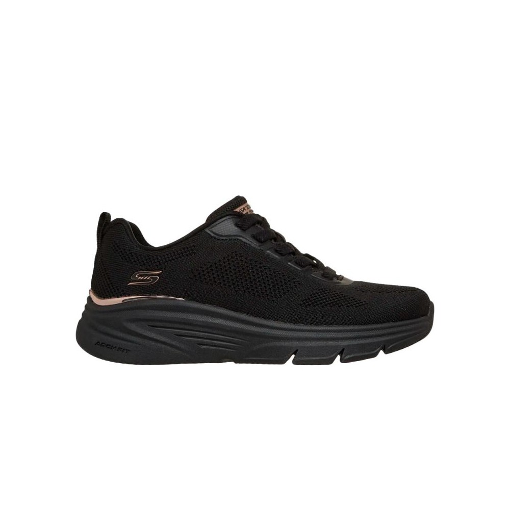 Sneakers Mujer Skechers Bobs Arch Fit Elev8 Negro-Negro