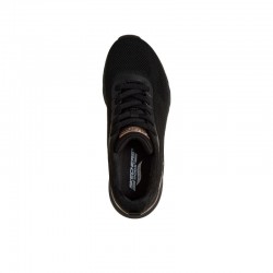 Sneakers Mujer Skechers Bobs Arch Fit Elev8 Negro-Negro