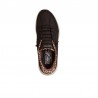 Sneakers Mujer Skechers Contour Foam - Cozy Fit Leop Negro