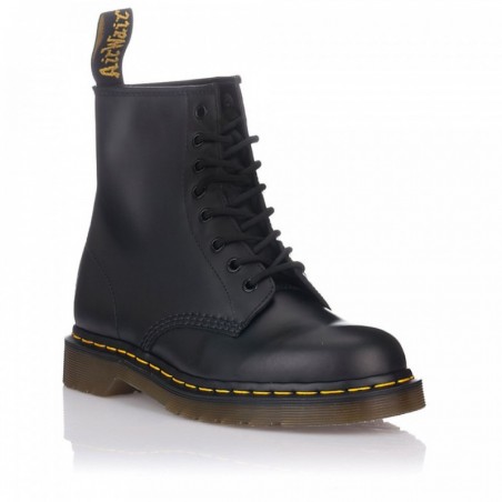 Botas Planas Dr. Martens 1460 Smooth Mujer Negro