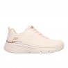 Sneakers Mujer Skechers Bobs Arch Fit Elev8 Beig
