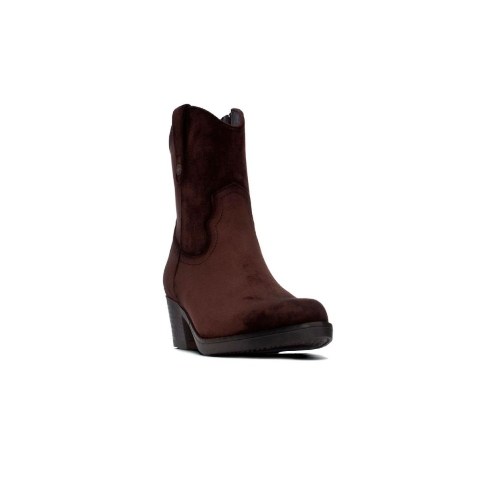 Botines de Tacón Mujer Refresh 176144 Marron