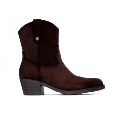 Botines de Tacón Mujer Refresh 176144 Marron