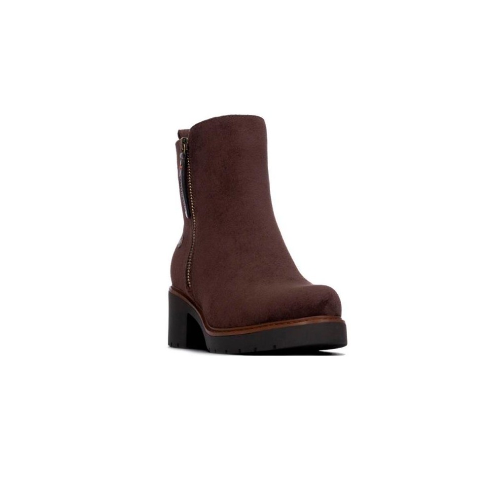 Botines de Tacón Mujer Refresh 176283 Marron