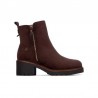 Botines de Tacón Mujer Refresh 176283 Marron