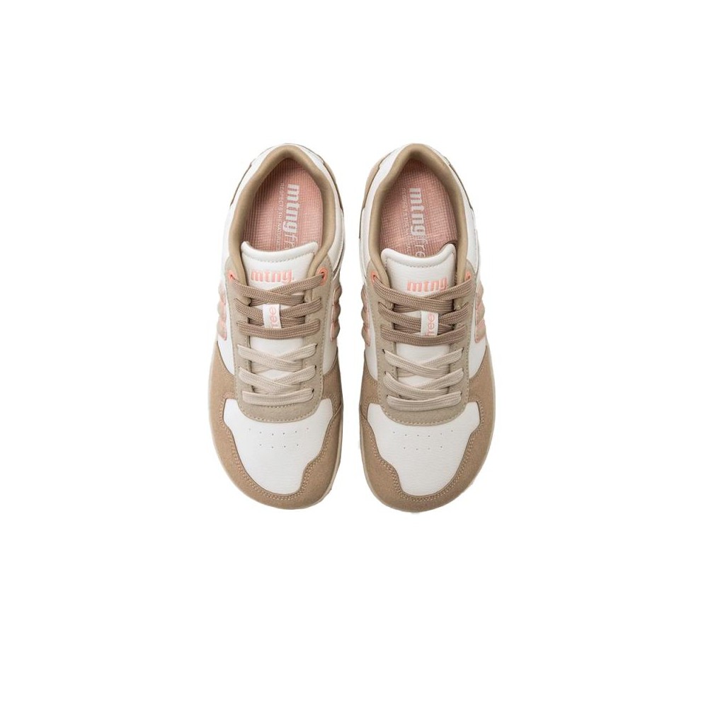 Barefoot Mujer Mustang Free Aria 60840 Blanco-Gris