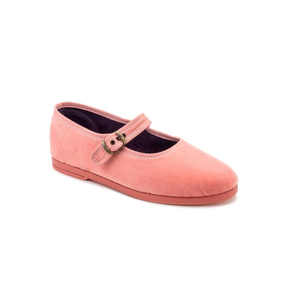 Zapatos Casual Mujer Natural World Loire Rosa-Rosa
