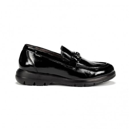 Zapatos Casual Mujer Fluchos F1794 Negro