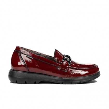 Zapatos Casual Mujer Fluchos F1794 Burdeos