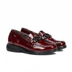Zapatos Casual Mujer Fluchos F1794 Burdeos