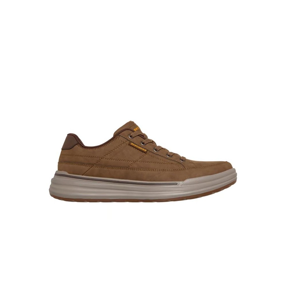 Sneakers Hombre Skechers Relaxed Fit: Sterling - Cedrik Marron
