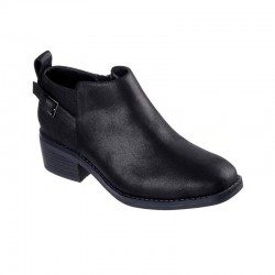 Botines de Tacón Mujer Skechers Bobs Wander Luxe Negro
