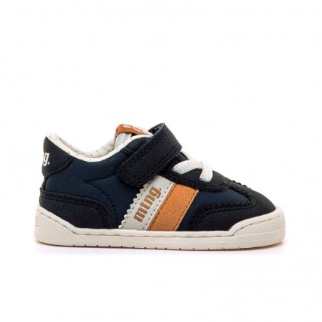 Barefoot Niño Mustang 49060F Marino