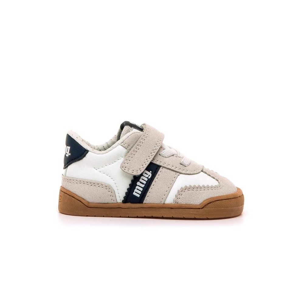 Barefoot Niño Mustang 49060F Blanco-Azul