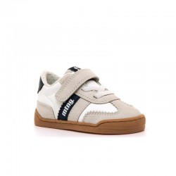 Barefoot Niño Mustang 49060F Blanco-Azul