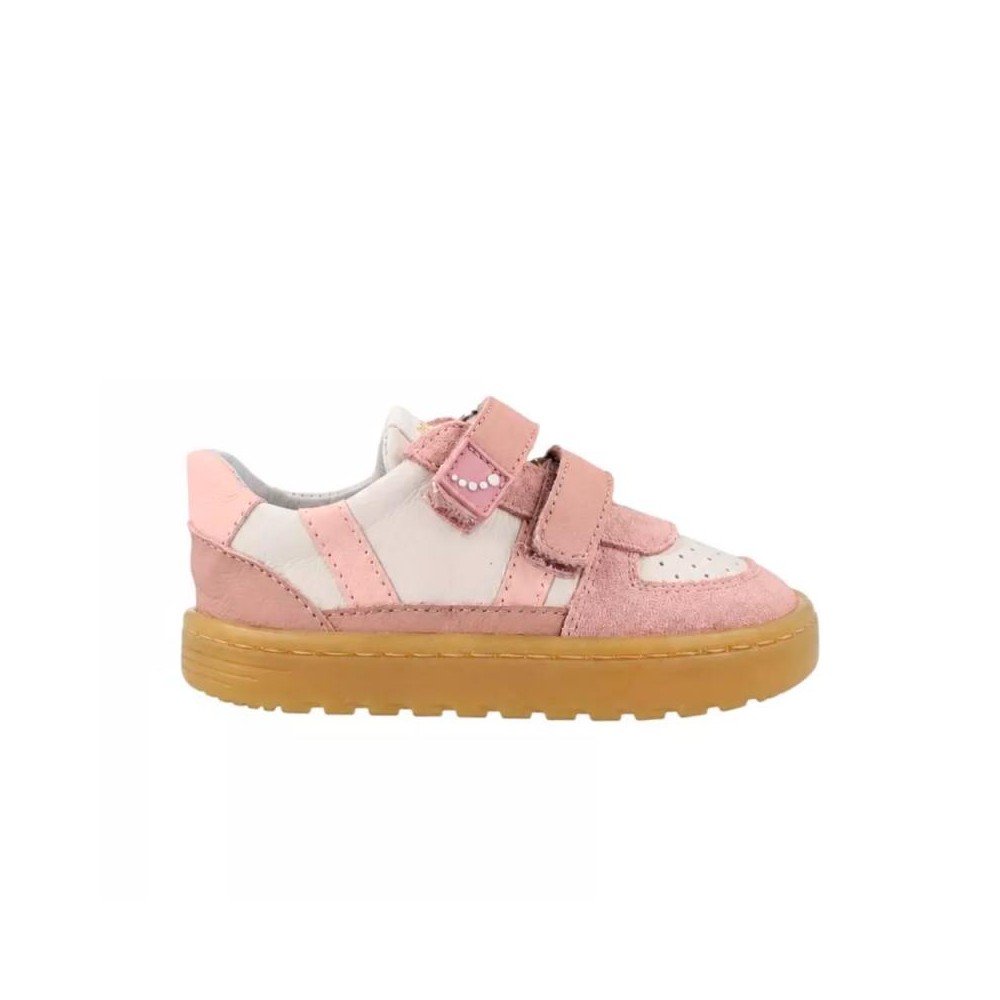 Barefoot Niño Blanditos By Crio's Caicos Blanco-Rosa