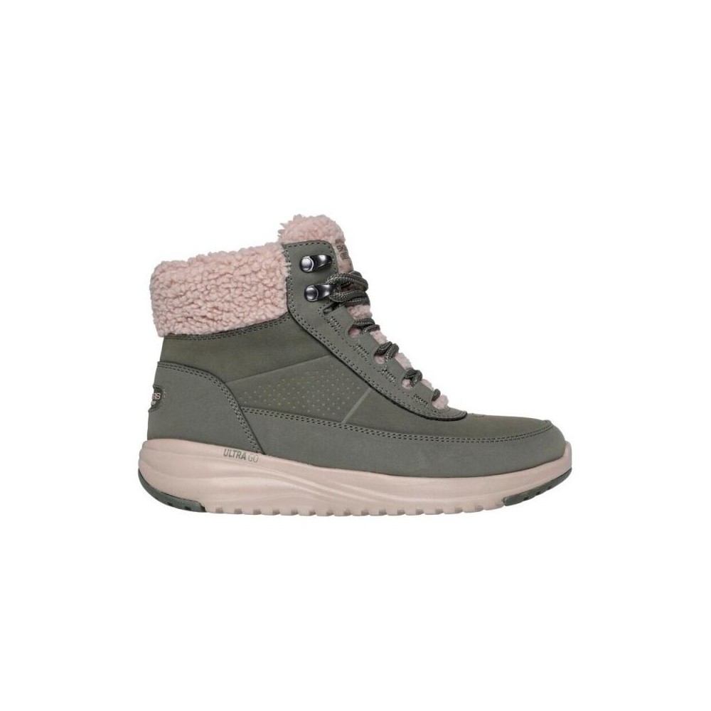 Botines Planos Mujer Skechers On The Go Stellar Alpine Adve Verde