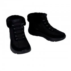 Botines Planos Mujer Skechers On-The-Go Encore - Cozy Fit Me Negro-Negro