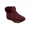 Botines Planos Mujer Skechers On-The-Go Encore - Cozy Fit Me Burdeos