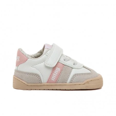 Barefoot Niño Mustang 49060F Blanco-Rosa