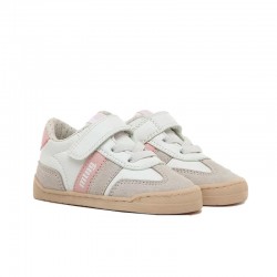 Barefoot Niño Mustang 49060F Blanco-Rosa