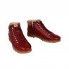 Botines Planos Mujer Pikolinos W3W-8825 Burdeos