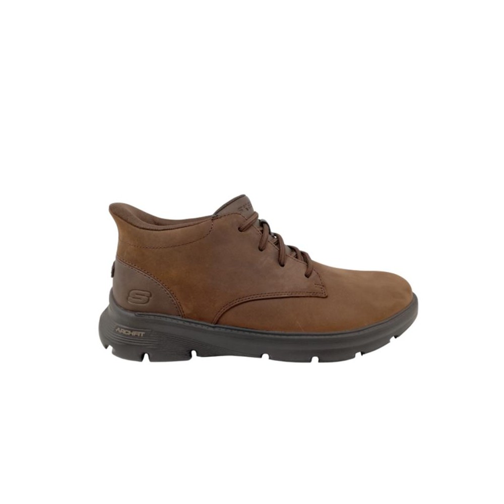 Botas Hombre Skechers Arch Fit Garza - Ridley Cuero