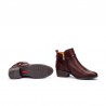 Botines Planos Mujer Pikolinos W1U-8901 Marron