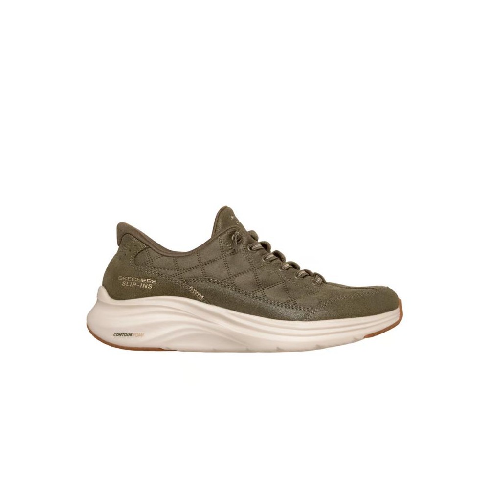 Sneakers Mujer Skechers Contour Foam - Cozy Fit Nature Verde