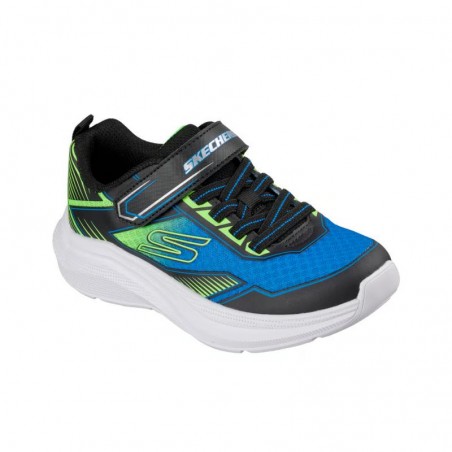 Sneakers Niño Skechers Microspec Velocity - Grid-Drit Negro
