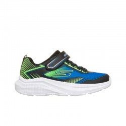 Sneakers Niño Skechers Microspec Velocity - Grid-Drit Negro