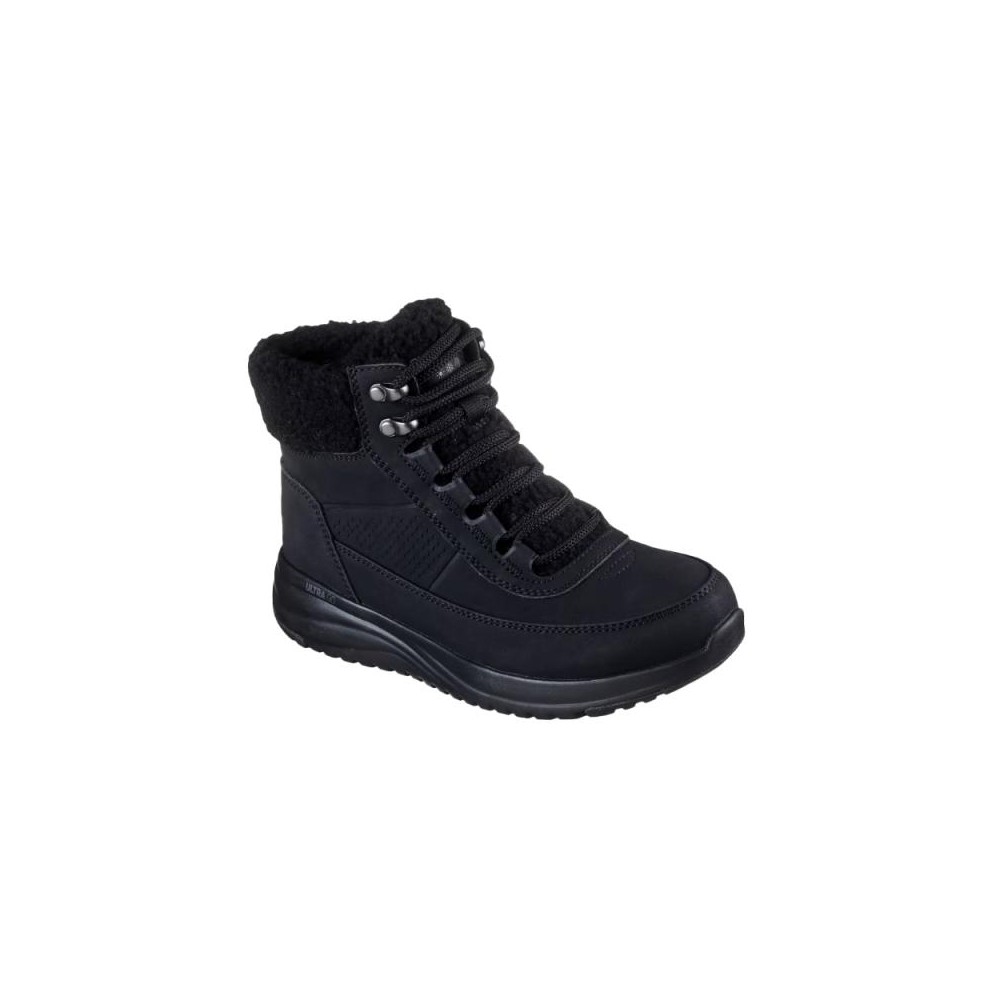 Botines Planos Mujer Skechers On The Go Stellar Alpine Adve Negro-Negro