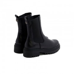 Botines Planos Mujer Porronet 4821 Negro