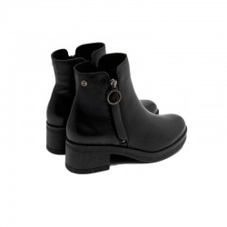 Botines de Tacón Mujer Porronet 4830 Negro