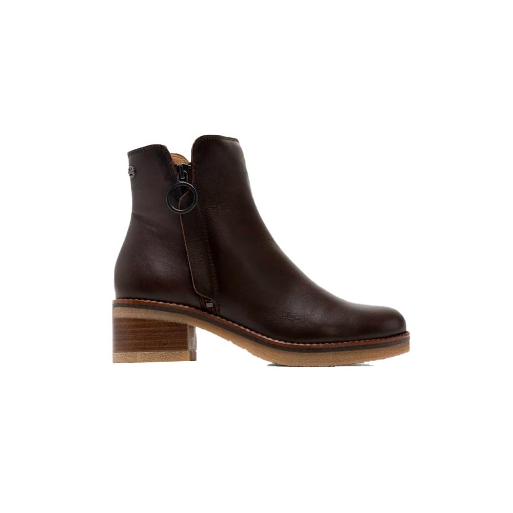 Botines de Tacón Mujer Porronet 4830 Moka