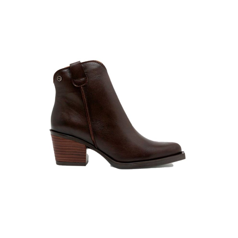 Botines de Tacón Mujer Porronet 4850 Moka