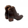 Botines de Tacón Mujer Porronet 4850 Moka