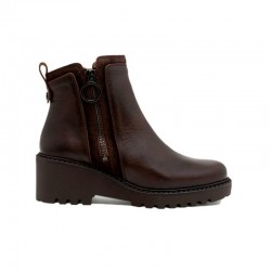 Botines Planos Mujer Porronet 4866 Moka
