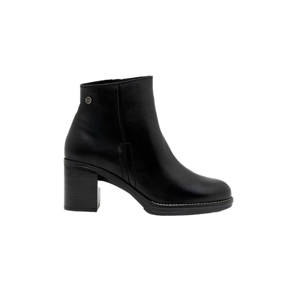 Botines de Tacón Mujer Porronet 4880 Negro