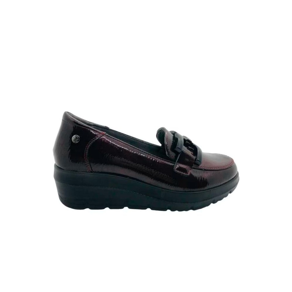 Mocasines Mujer Mysoft 585 Burdeos