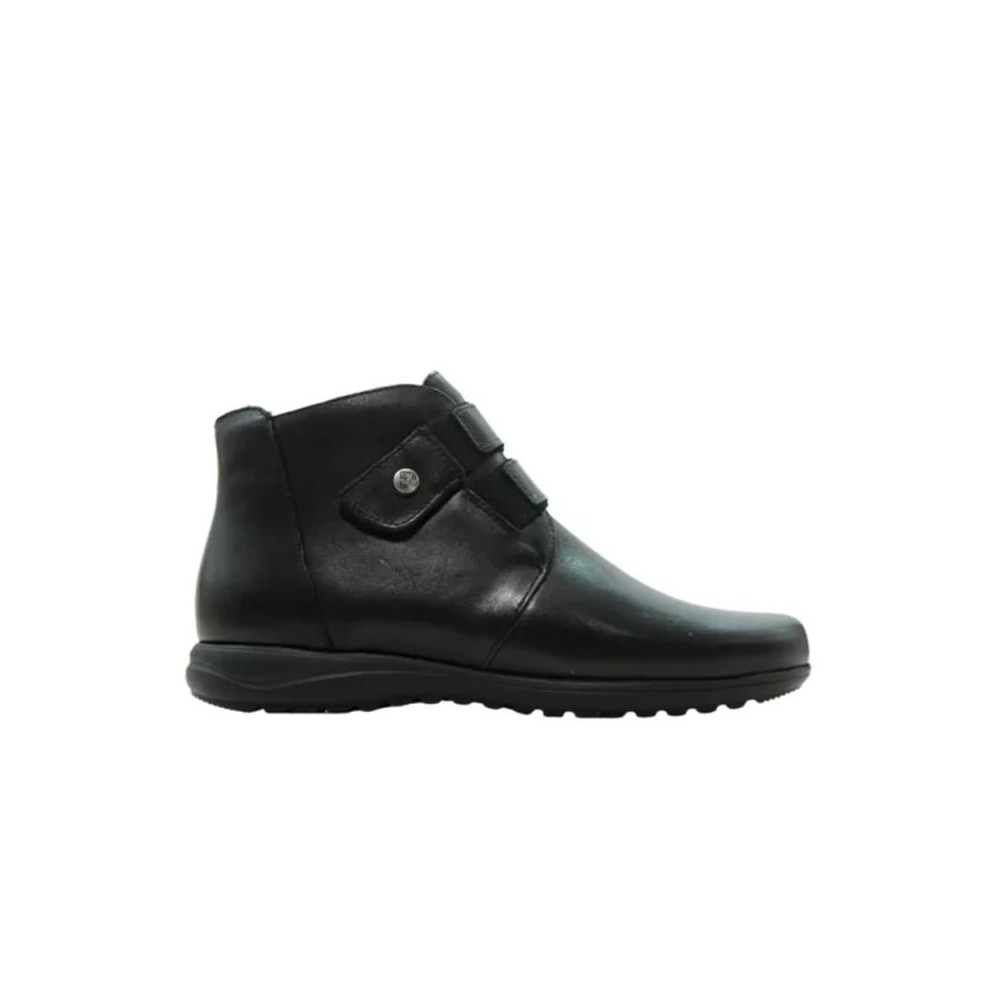 Botines Planos Mujer Pitillos 20513 Negro