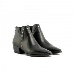 Botines de Tacón Mujer Vexed Mogor Negro