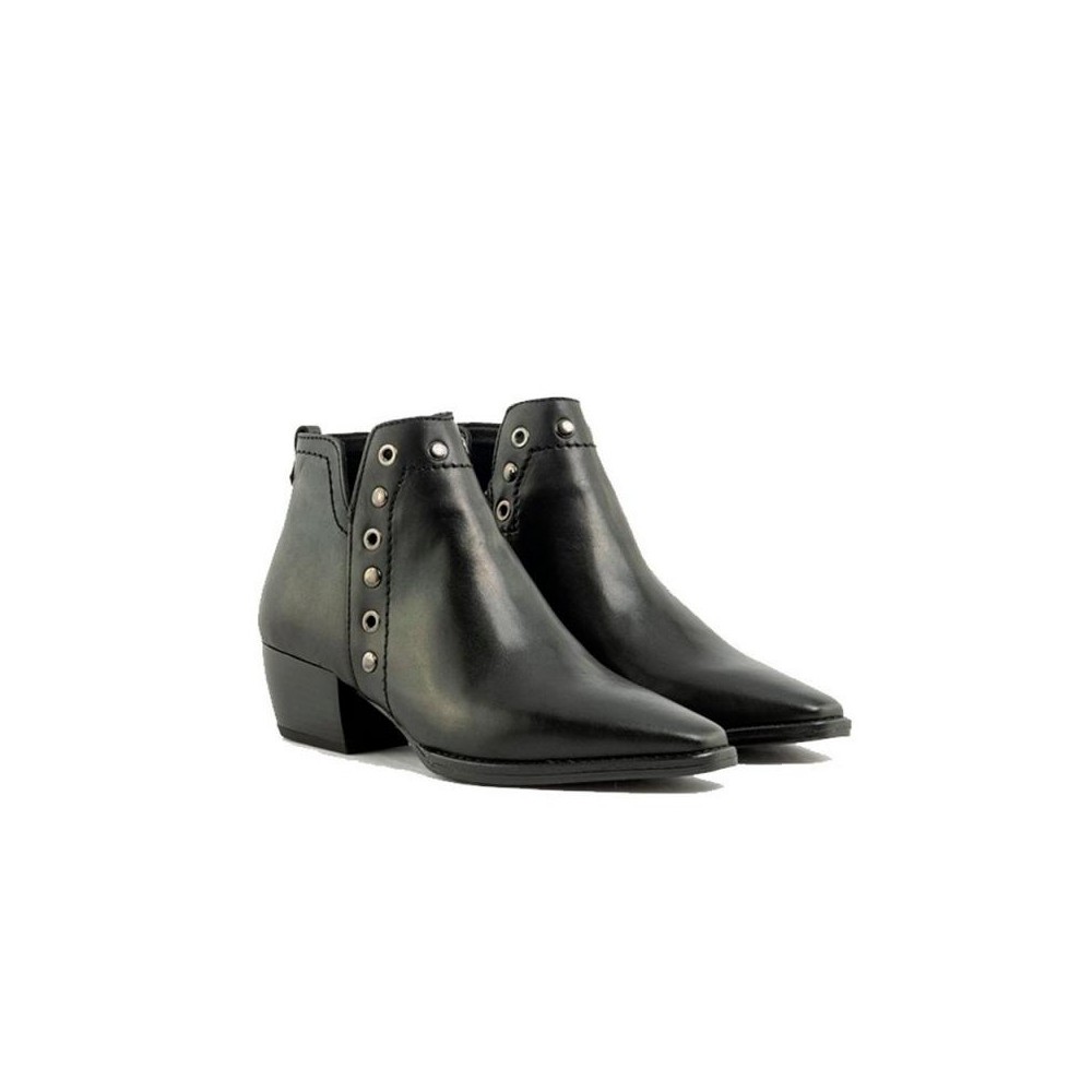 Botines de Tacón Mujer Vexed Mogor Negro