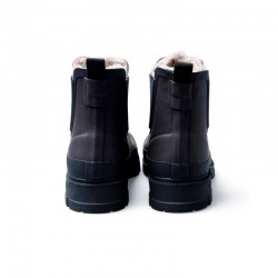 Botas de Agua Mujer Verbenas Lua Fur Smooth Marron