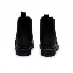 Botas de Agua Mujer Verbenas Gaudi Fur Smooth Negro