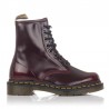 Botas Planas Mujer Dr. Martens Vegan 1460 Burdeos